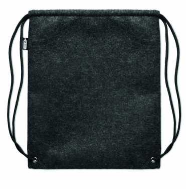 Logotrade promotional product picture of: RPET felt drawstring bag
