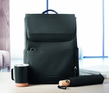 Logo trade promotional products picture of: 600D RPET laptop backpack