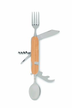 Logo trade corporate gifts picture of: Multifunction cutlery set
