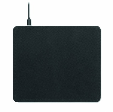 Logotrade promotional giveaway image of: Cork mouse mat charger 15W