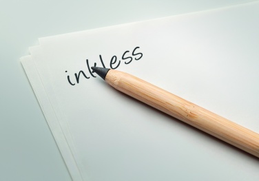 Logo trade promotional giveaways image of: Long lasting inkless pen