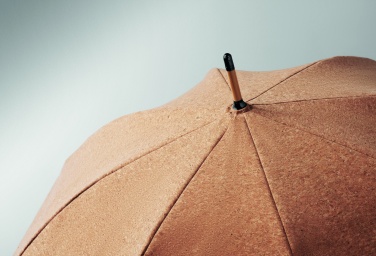 Logo trade advertising products image of: 25 inch cork umbrella