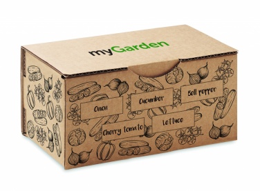 Logo trade promotional giveaways picture of: Salad growing kit
