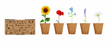 Logo trade promotional giveaways picture of: Flowers growing kit
