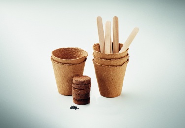 Logo trade promotional giveaway photo of: Flowers growing kit