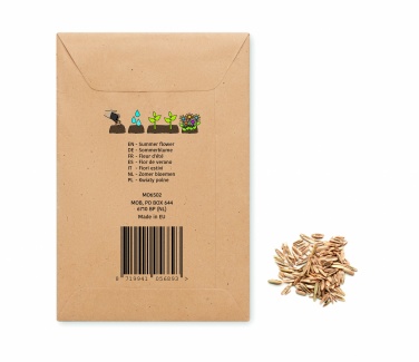 Logotrade promotional item picture of: Flowers mix seeds in envelope