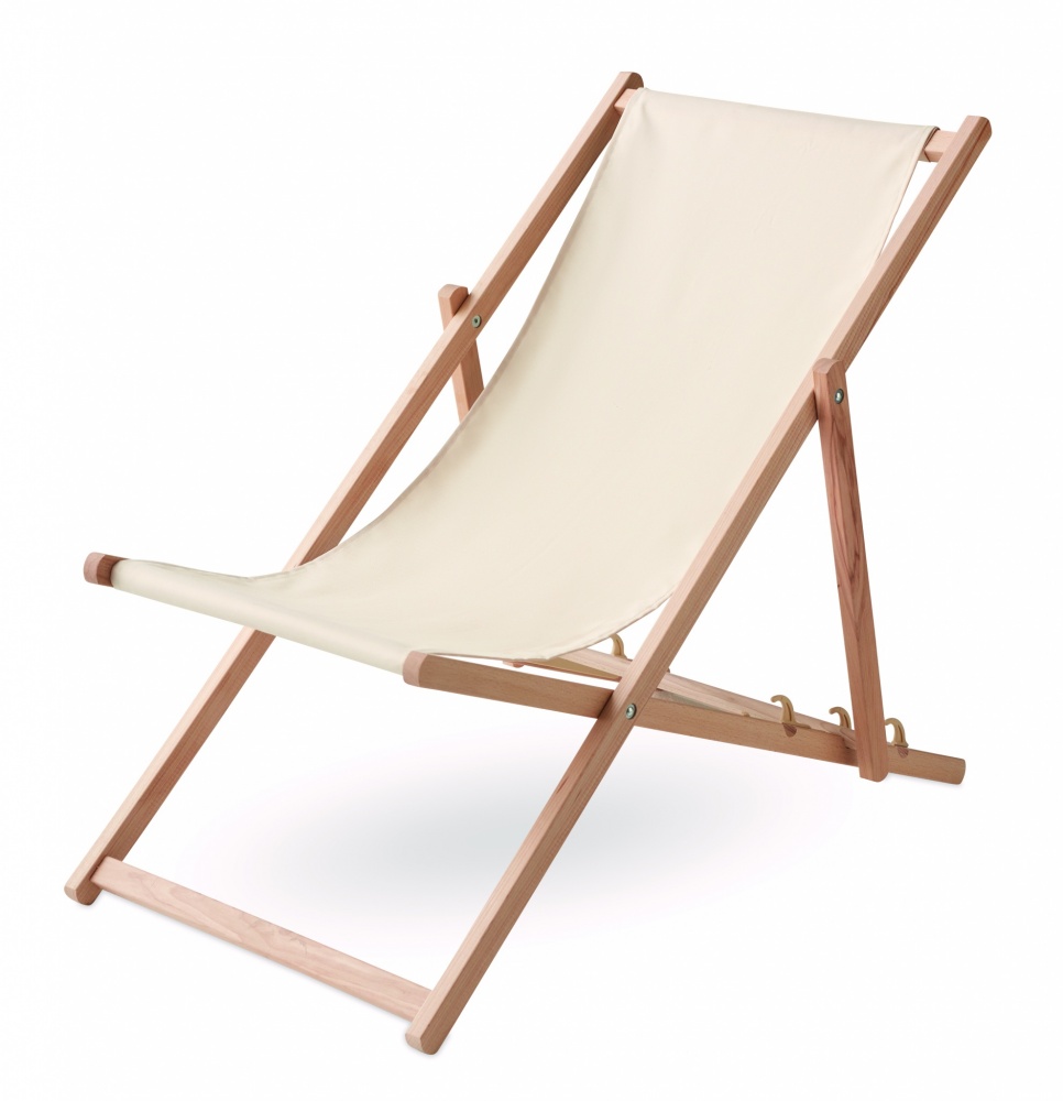 Logotrade promotional merchandise image of: Beach chair in wood