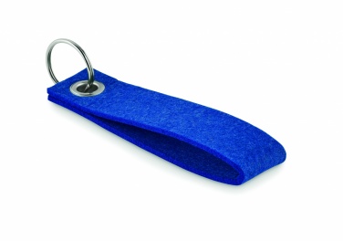 Logo trade promotional gifts picture of: RPET felt key ring Hämeenlinna
