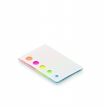 Logotrade promotional gift image of: Seed paper page markers pad