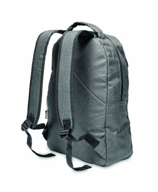 Logotrade promotional merchandise photo of: 600D RPET 2 tone backpack