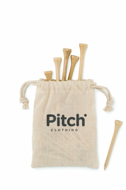 Logotrade business gift image of: 20 bamboo golf tees set