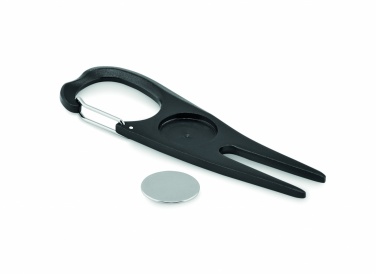 Logo trade promotional merchandise photo of: Aluminium golf divot tool