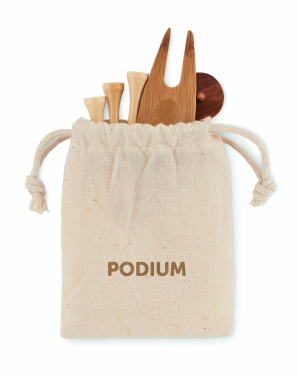 Logo trade business gift photo of: Golf accessories set in pouch