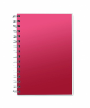 Logotrade promotional gift image of: A5 RPET notebook recycled lined