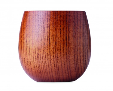 Logo trade promotional merchandise picture of: Oak wooden mug 250 ml