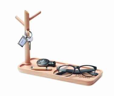 Logo trade promotional item photo of: Wooden organizer tray