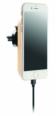 Logo trade promotional giveaway photo of: Magnetic wireless charger 15W