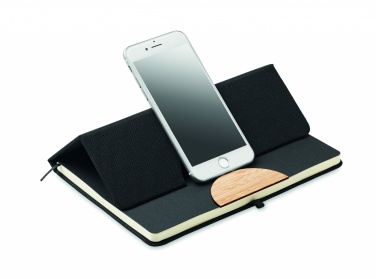 Logo trade promotional gift photo of: A5 RPET notebook 80 lined