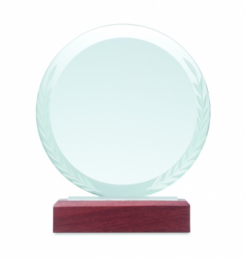Logotrade promotional items photo of: Round award plaque
