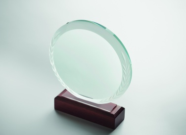 Logo trade corporate gift photo of: Round award plaque