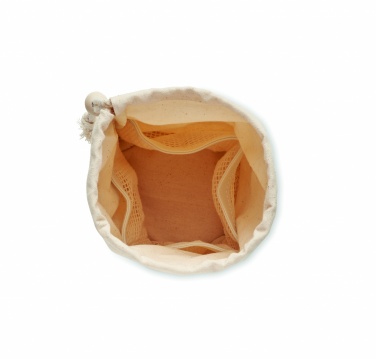 Logo trade promotional items image of: Small Organic cotton bag