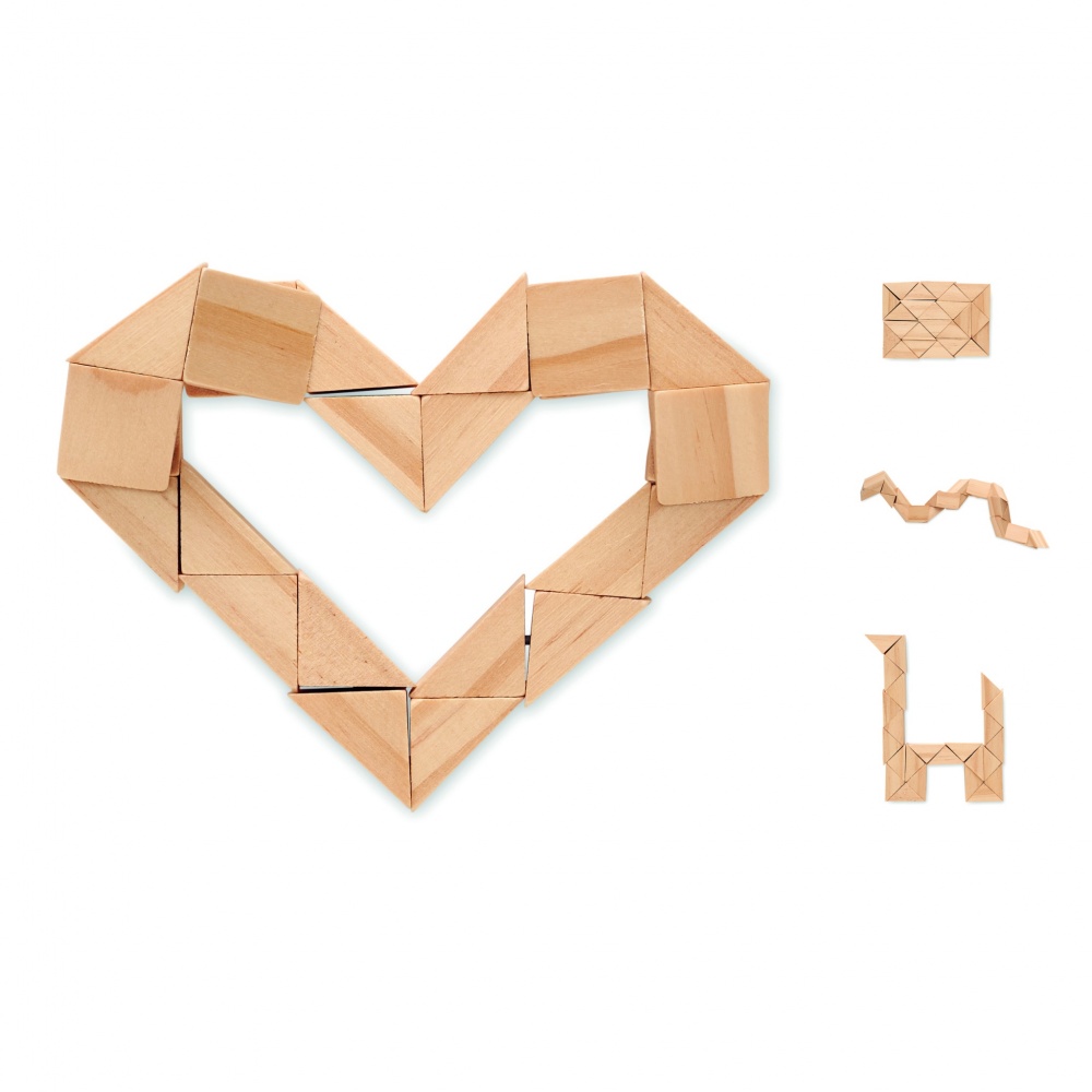 Logotrade promotional product image of: Wooden puzzle/brain teaser