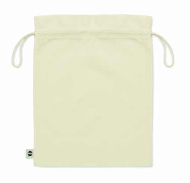 Logotrade promotional gift picture of: Medium organic cotton gift bag
