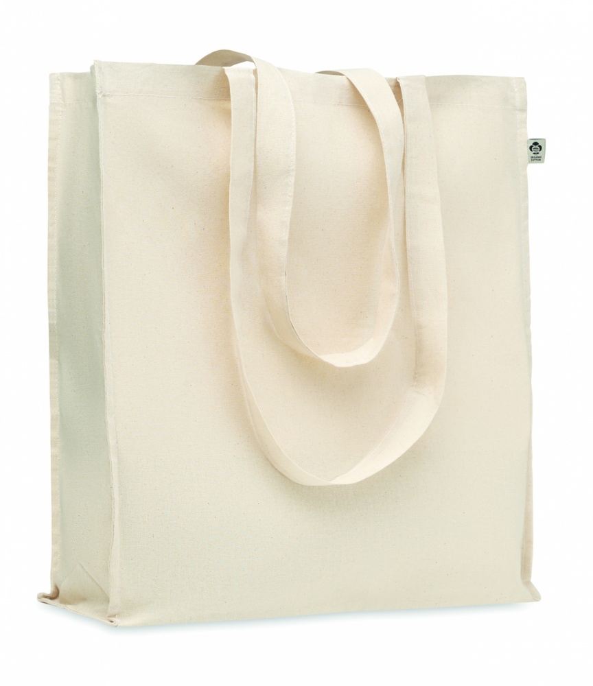 Logo trade advertising products image of: Organic cotton shopping bag