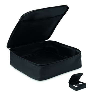 Logo trade promotional merchandise photo of: 600D RPET cable car bag
