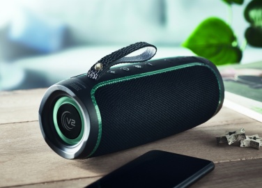 Logotrade promotional product picture of: 2x5 LED Wireless speaker IPX4