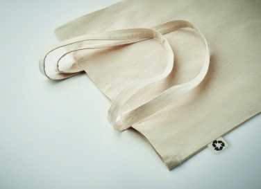 Logo trade corporate gift photo of: Recycled cotton shopping bag