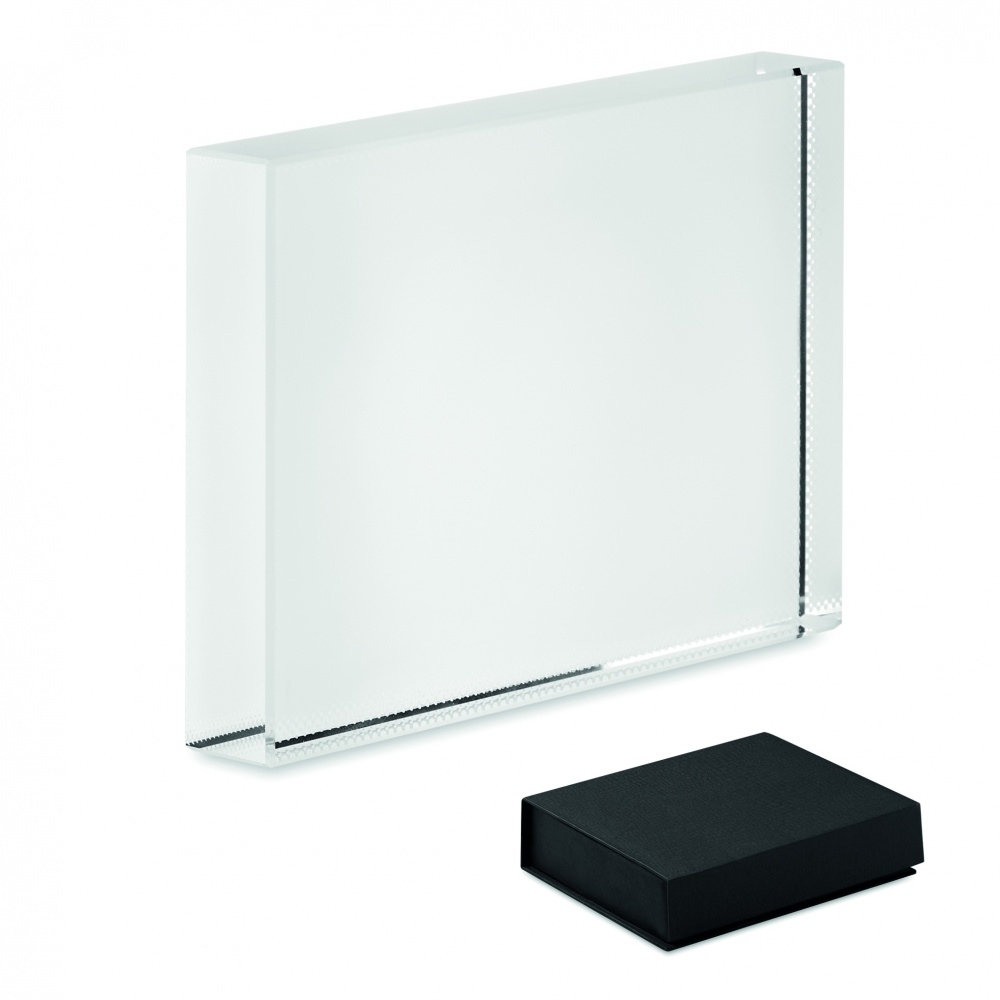 Logo trade promotional items picture of: Crystal award