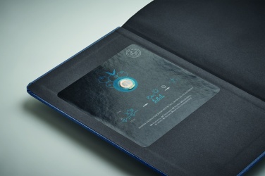 Logotrade promotional item picture of: A5 recycled page notebook