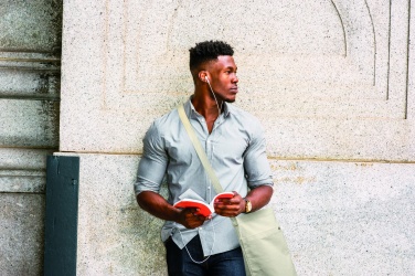 Logo trade promotional merchandise picture of: Canvas shopping bag 270 gr/m²