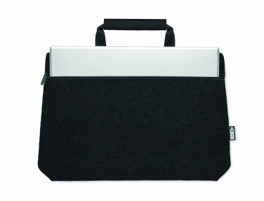 Logotrade promotional merchandise image of: RPET felt zippered laptop bag