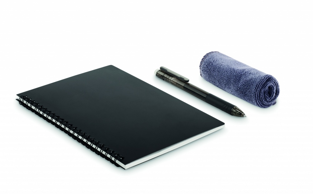 Logo trade corporate gifts image of: A5 Erasable notebook