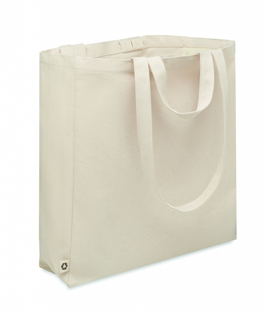 Logotrade promotional gift image of: Recycled cotton shopping bag
