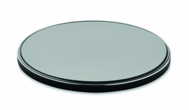 Logo trade promotional gifts image of: Glass wireless 10W charger
