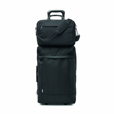 Logo trade promotional gifts image of: Laptop bag in washed canvas