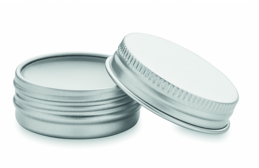 Logotrade promotional product picture of: Vegan lip balm in round tin
