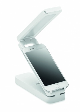 Logotrade promotional giveaway image of: Lamp and wireless charger 10W