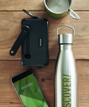 Logotrade promotional gift picture of: 8000 mAh solar dynamo charger