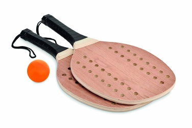 Logotrade advertising product picture of: Rosewood beach tennis set