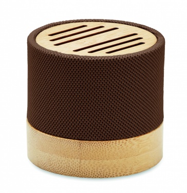 Logotrade promotional item picture of: Bamboo RPET wireless speaker