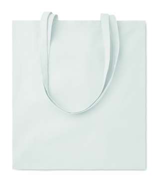 Logo trade promotional products image of: Organic cotton shopping bag EU