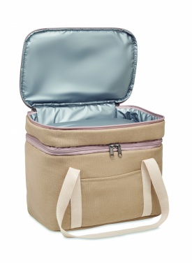 Logo trade advertising products image of: Cooler bag canvas 320 gr/m²