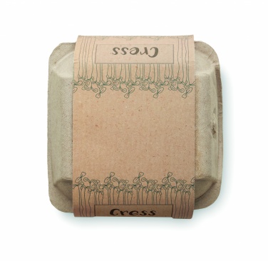 Logo trade advertising product photo of: Egg carton growing kit