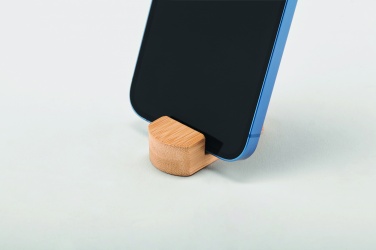Logotrade promotional product image of: Mini bamboo phone stand