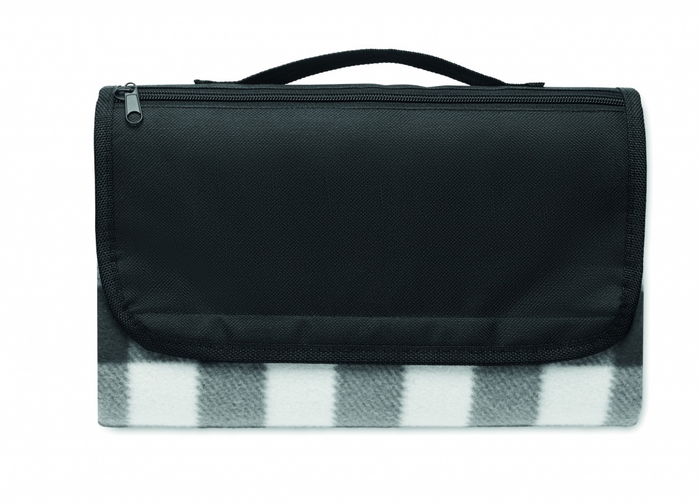 Logotrade promotional gifts photo of: RPET fleece blanket 150 gr/m²