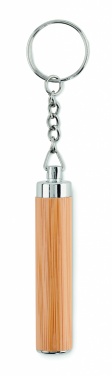 Logotrade promotional merchandise picture of: Mini bamboo torch with keyring